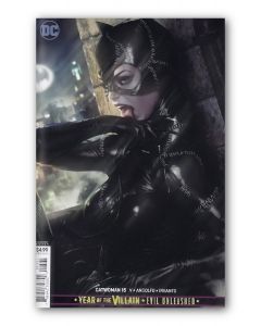 Catwoman #15 - Artgerm Variant Cover Foil Silver - Signed